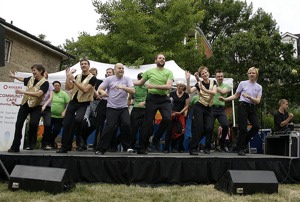 Swingin’OUT performs at Toronto Pride 2007.